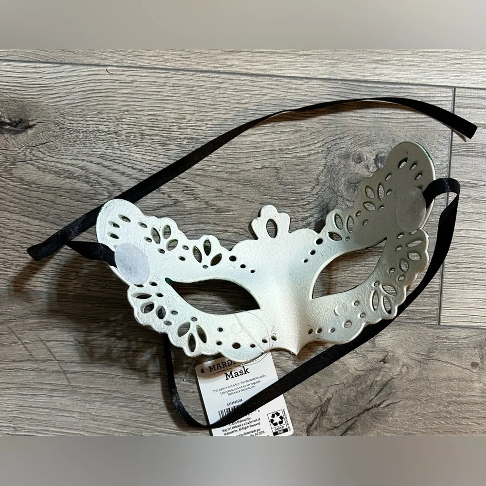 Mardi Gras Costume Mask-Adult Size. Wear It Or Decorate With It.
